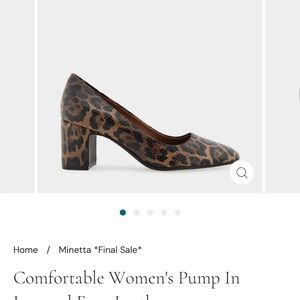 AEROSOLES Leopard Print Heels